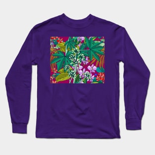 Secret Oasis (cyclamen) Long Sleeve T-Shirt